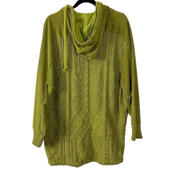 Free People FP Movement Powder Snow Bunny Ski Bum Sweater Hoodie Small GorpCore - Picture 12 of 17